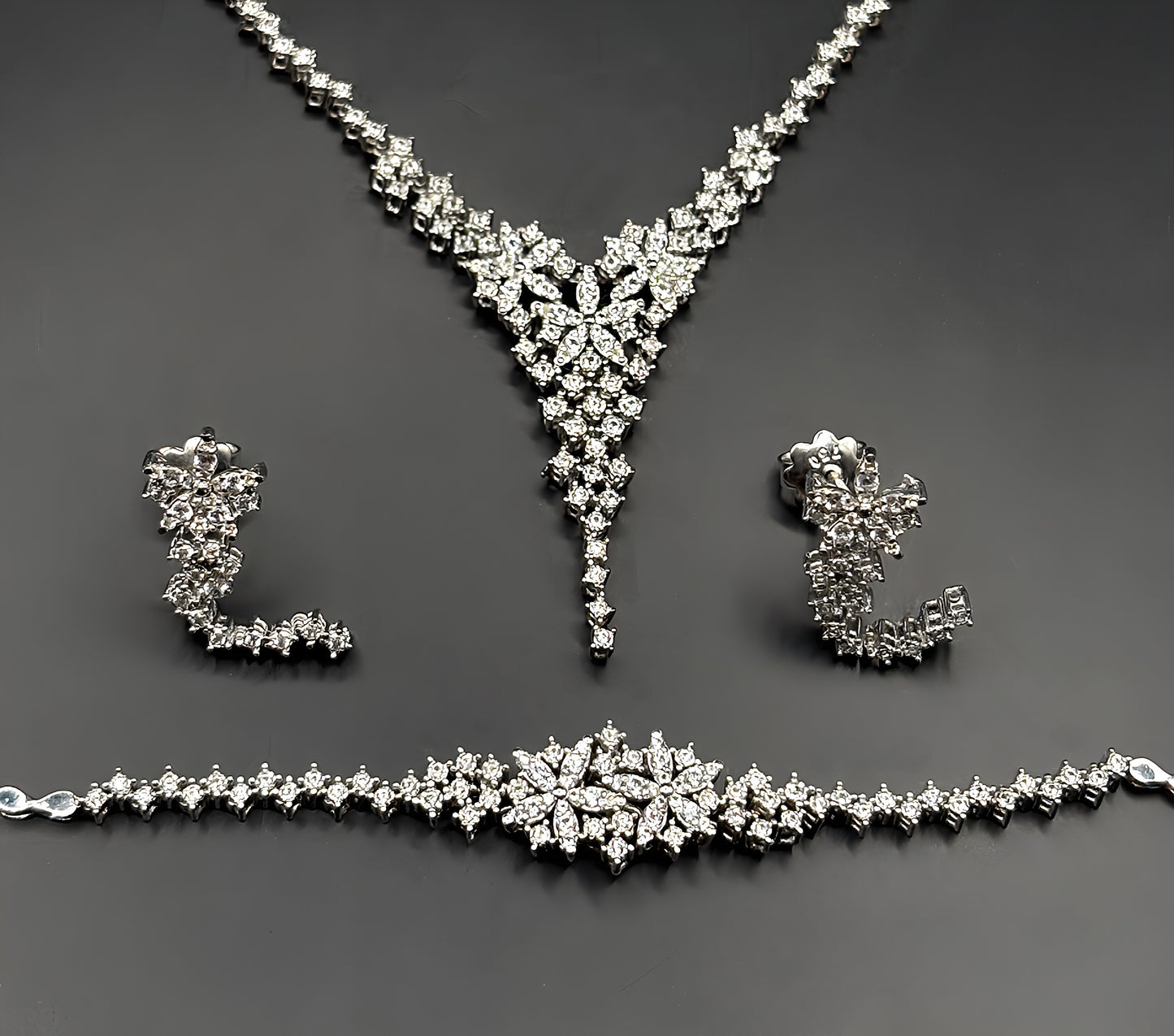 White Sapphire Princess Set