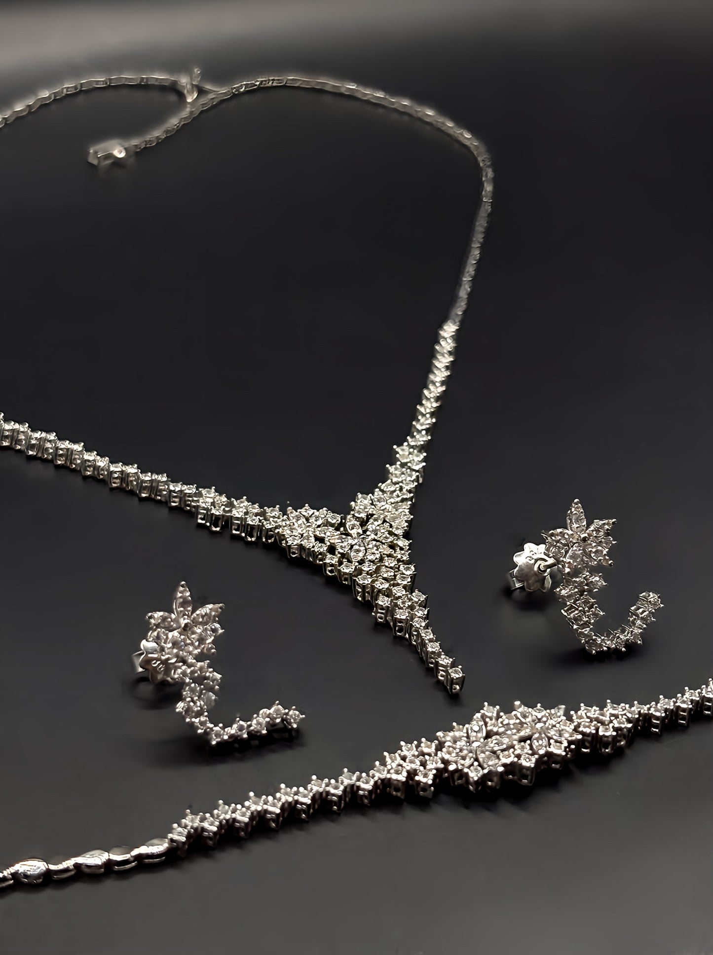 White Sapphire Princess Set