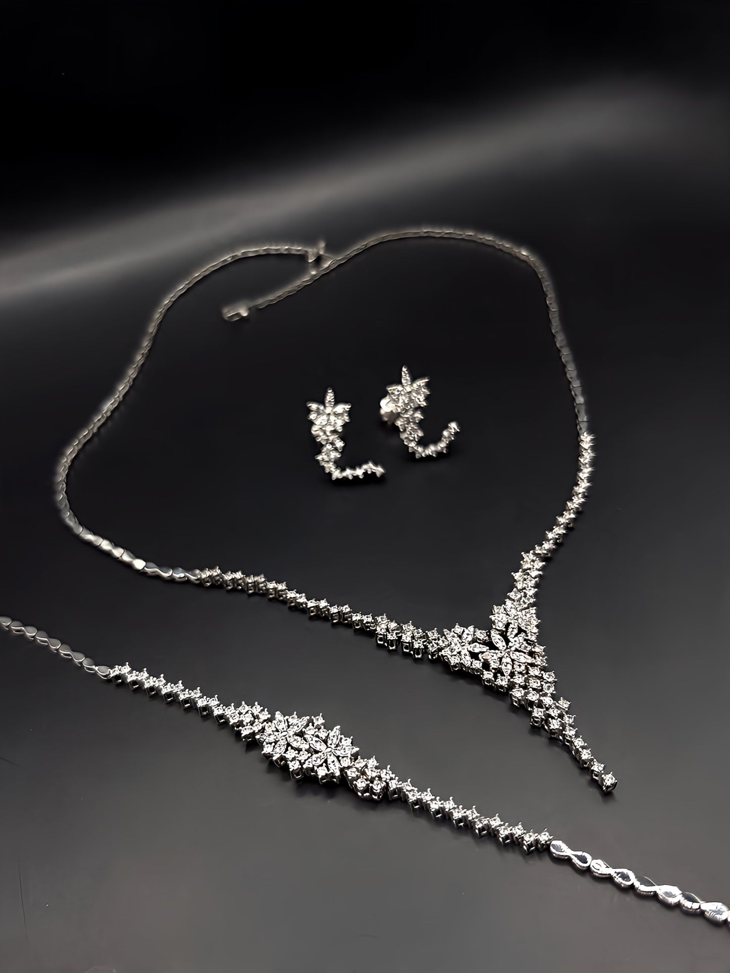 White Sapphire Princess Set