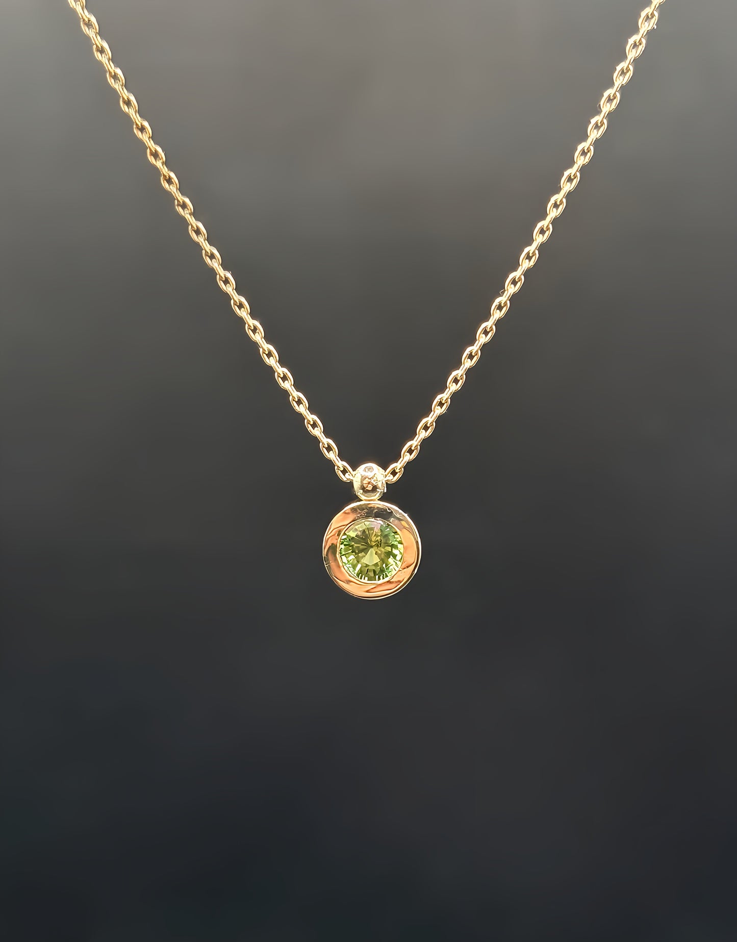 Green Sapphire Simple Set