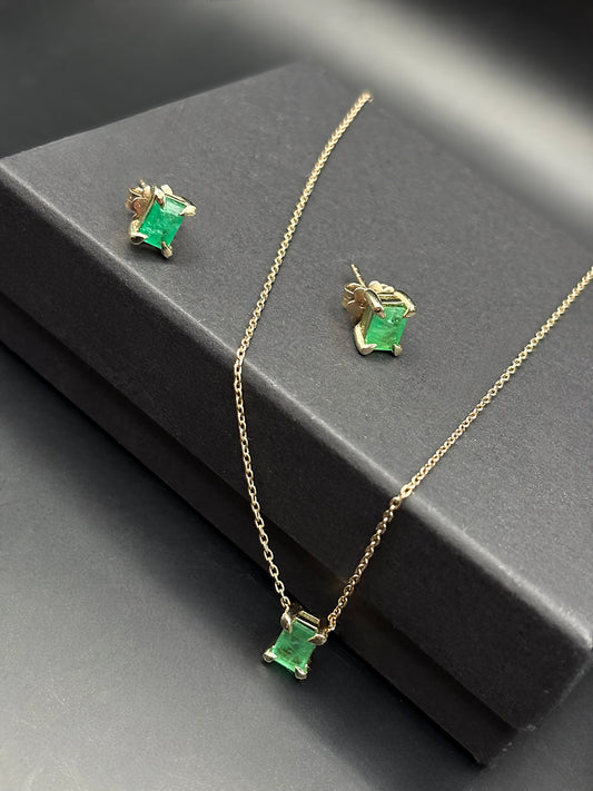 Emerald Simple Set